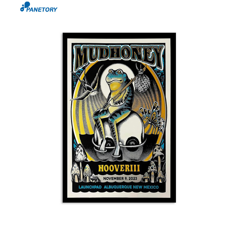 Mudhoney Concert Launchpad Albuquerque Nm November 9 2023 Poster.jpg