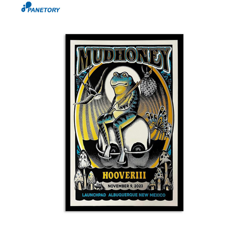 Mudhoney Concert Launchpad Albuquerque Nm November 9 2023 Poster.jpg