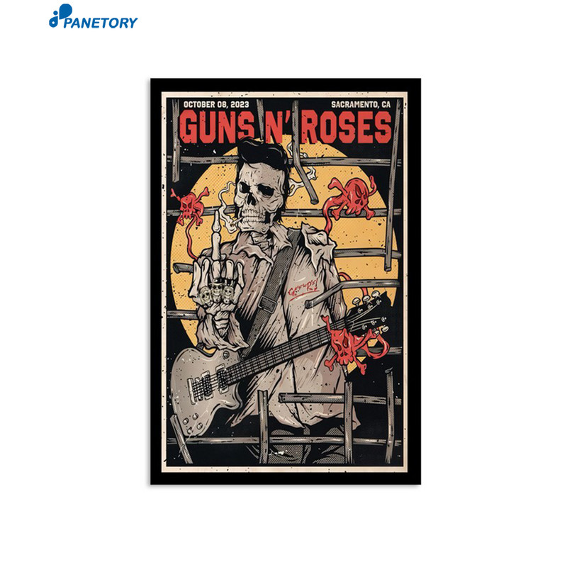 Guns N' Roses Show Discovery Park Sacramento Ca Oct 8 2023 Poster.jpg
