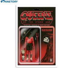 queens of the stone age at resorts world arena nov 19 2023 poster