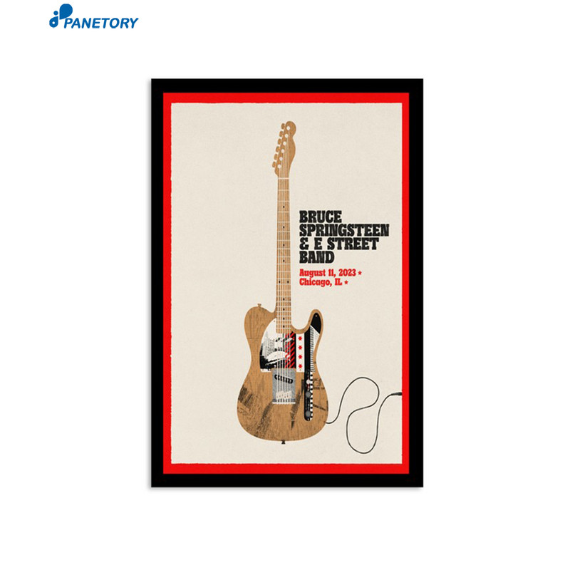 Springsteen & E Street Band Tour Chicago Il August 11 2023 Poster.jpg