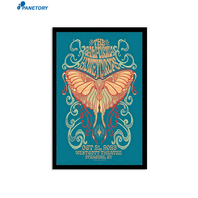The California Honeydrops The Westcott Theater Oct 21 2023 Poster.jpg