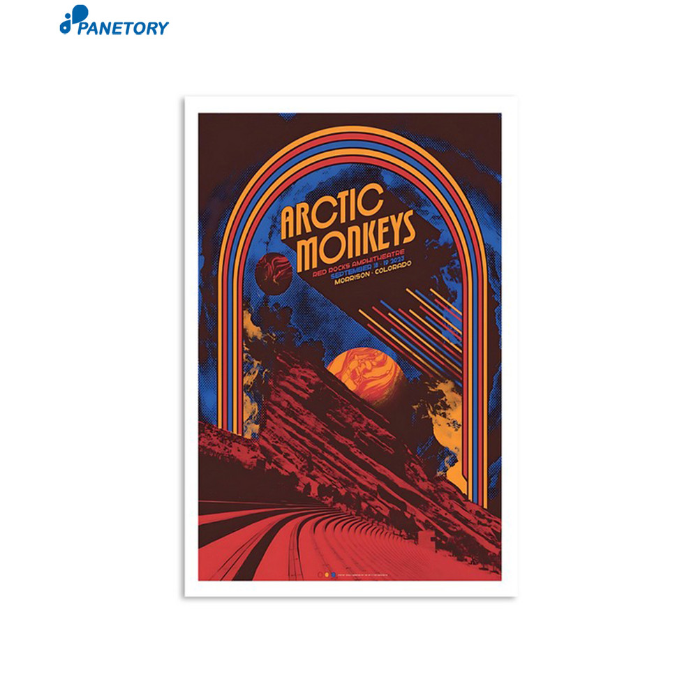 Arctic Monkeys Morrison Red Rocks Amphitheatre Sept 19 2023 Poster.jpg