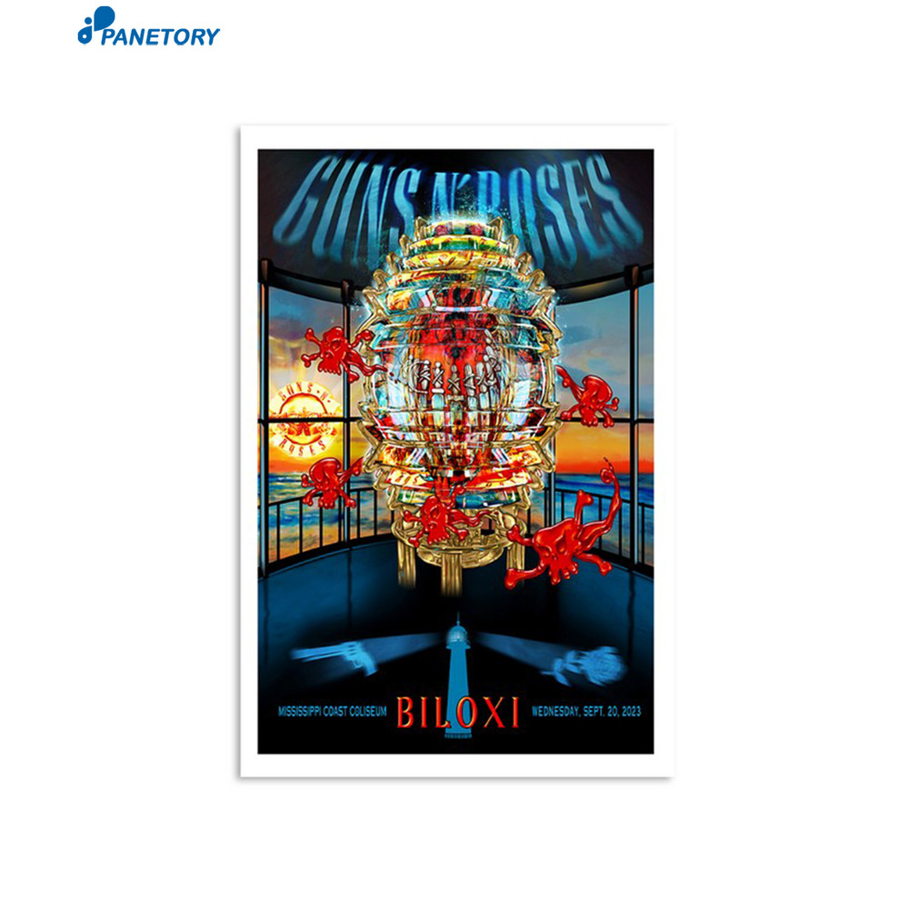 Guns N' Roses Biloxi Mississippi Coast Coliseum Sep 20 2023 Poster.jpg