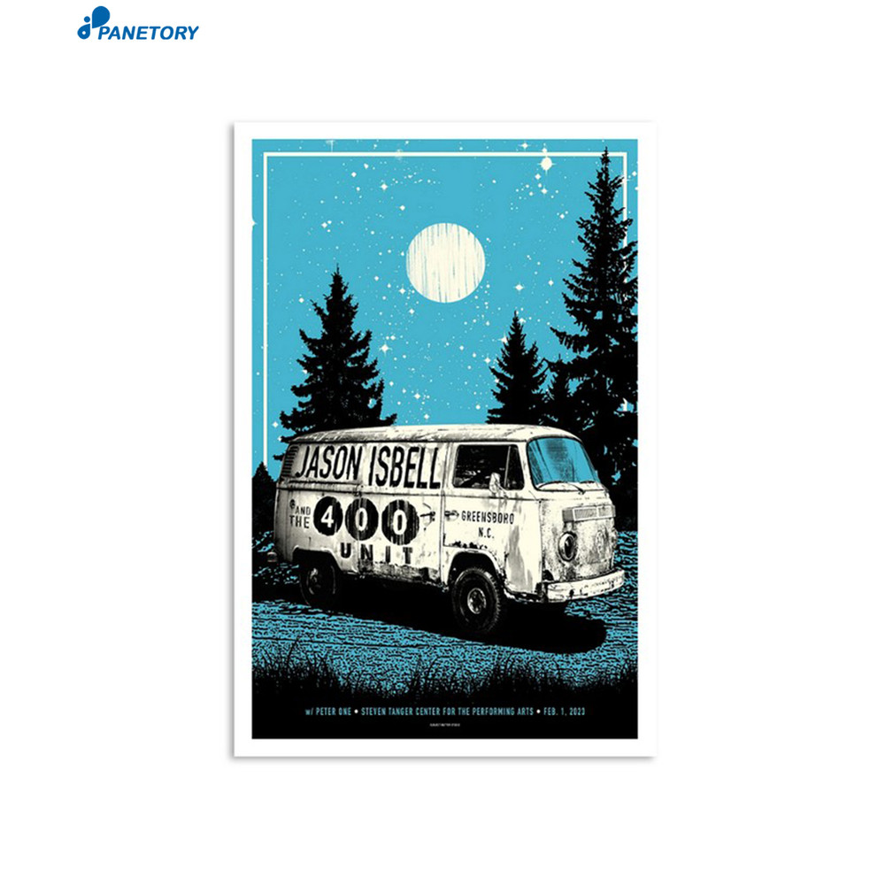 Jason Isbell And The 400 Unit Greensboro Nc February 1 2023 Poster.jpg