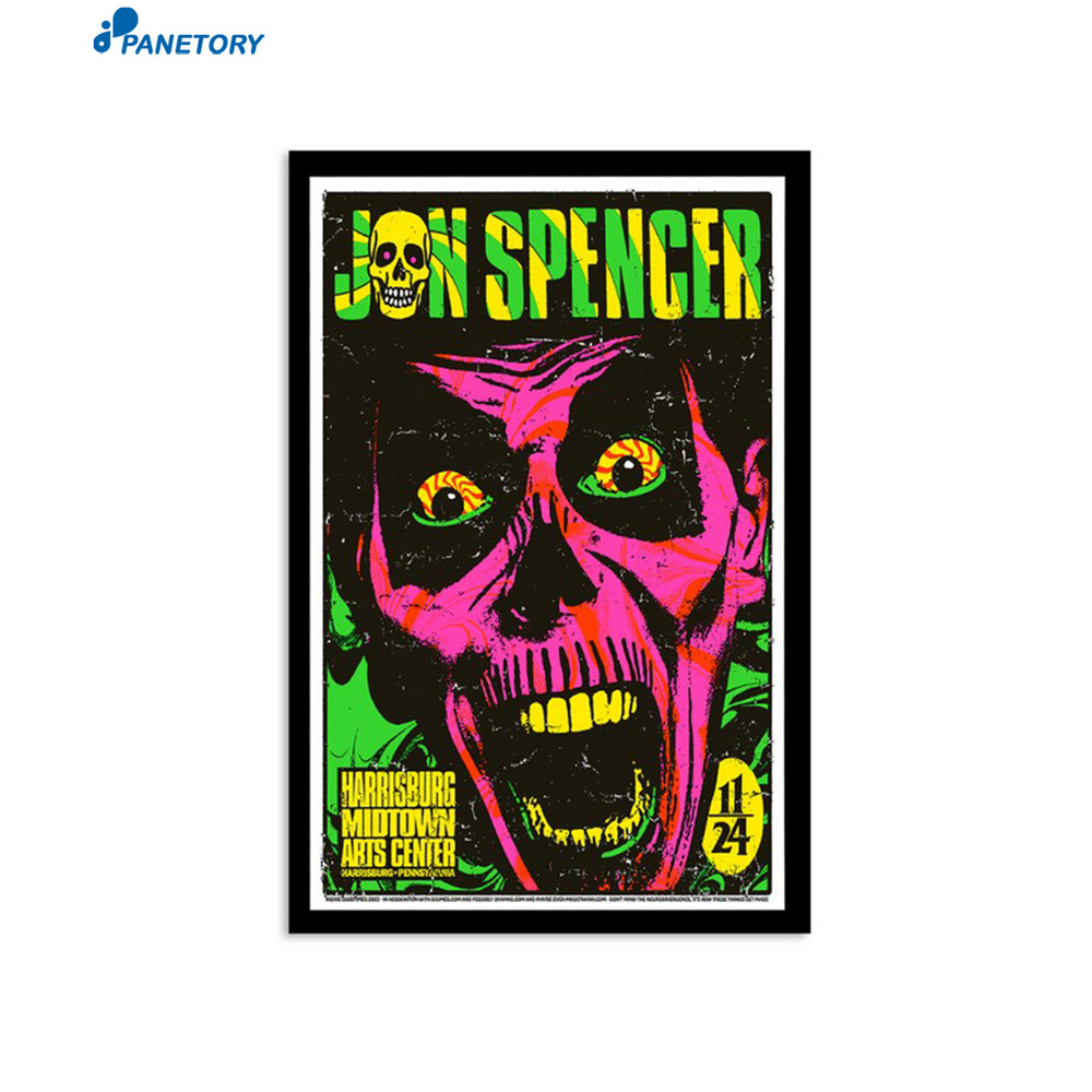 Jon Spencer November 24 2023 Harrisburg Midtown Arts Center Poster.jpg