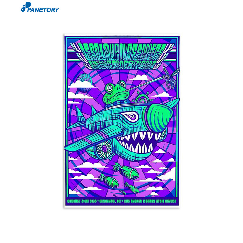 Les Claypool's Fearless Flying Frog Brigade October 30 2023 Poster.jpg