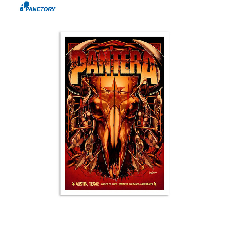 Pantera & Lamb Of God Live In Concert Austin August 20 2023 Poster.jpg
