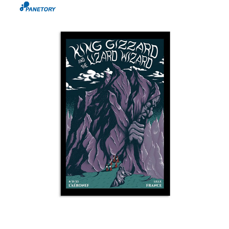 King Gizzard & The Lizard Wizard Lille France August 31 2023 Poster.jpg
