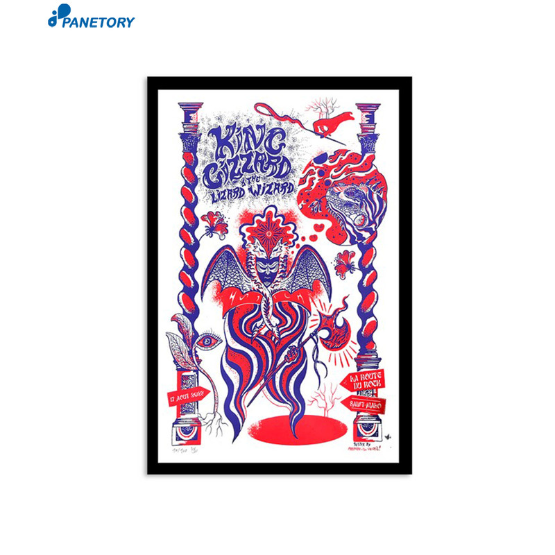 King Gizzard & The Lizard Wizard Shows La Route Du Rock 2023 Poster.jpg