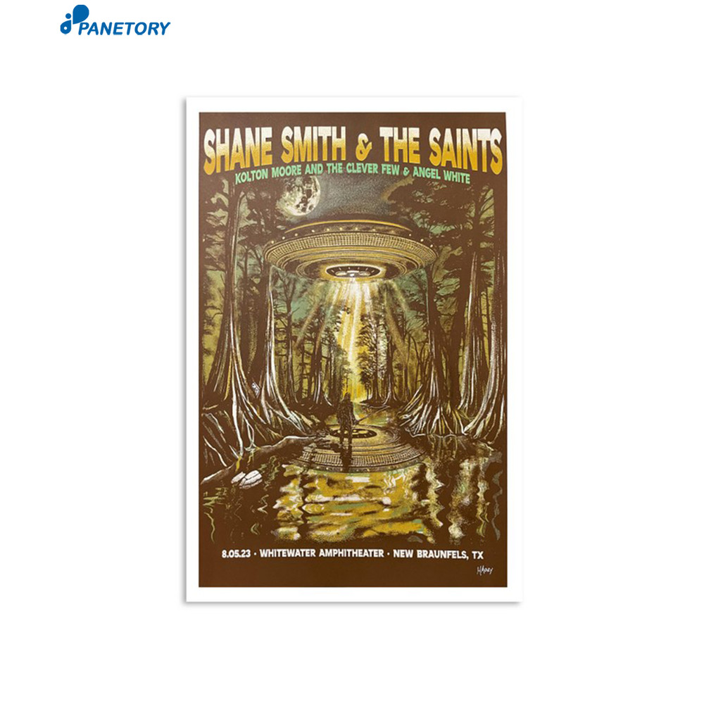 Shane Smith & The Saints New Braunfels Tx Show August 5 2023 Poster.jpg