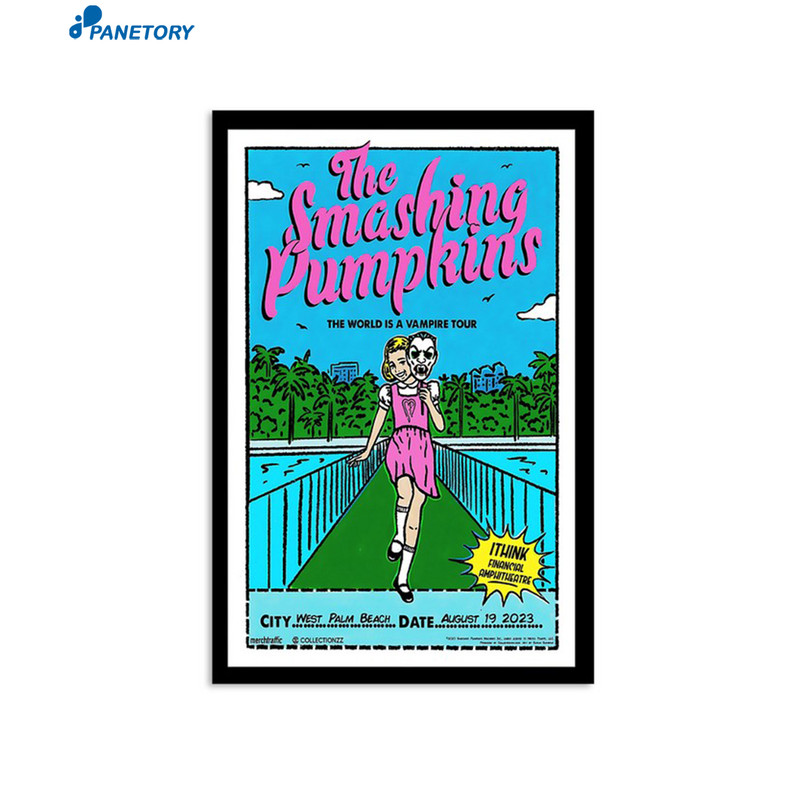 The Smashing Pumpkins Tour West Palm Beach Fl August 19 2023 Poster.jpg