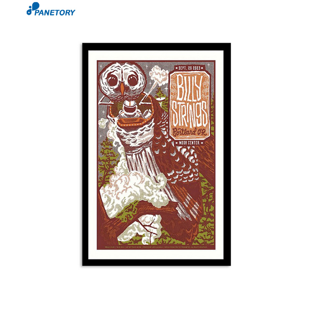 Billy Strings At Moda Center In Portland Or September 29 2023 Poster.jpg