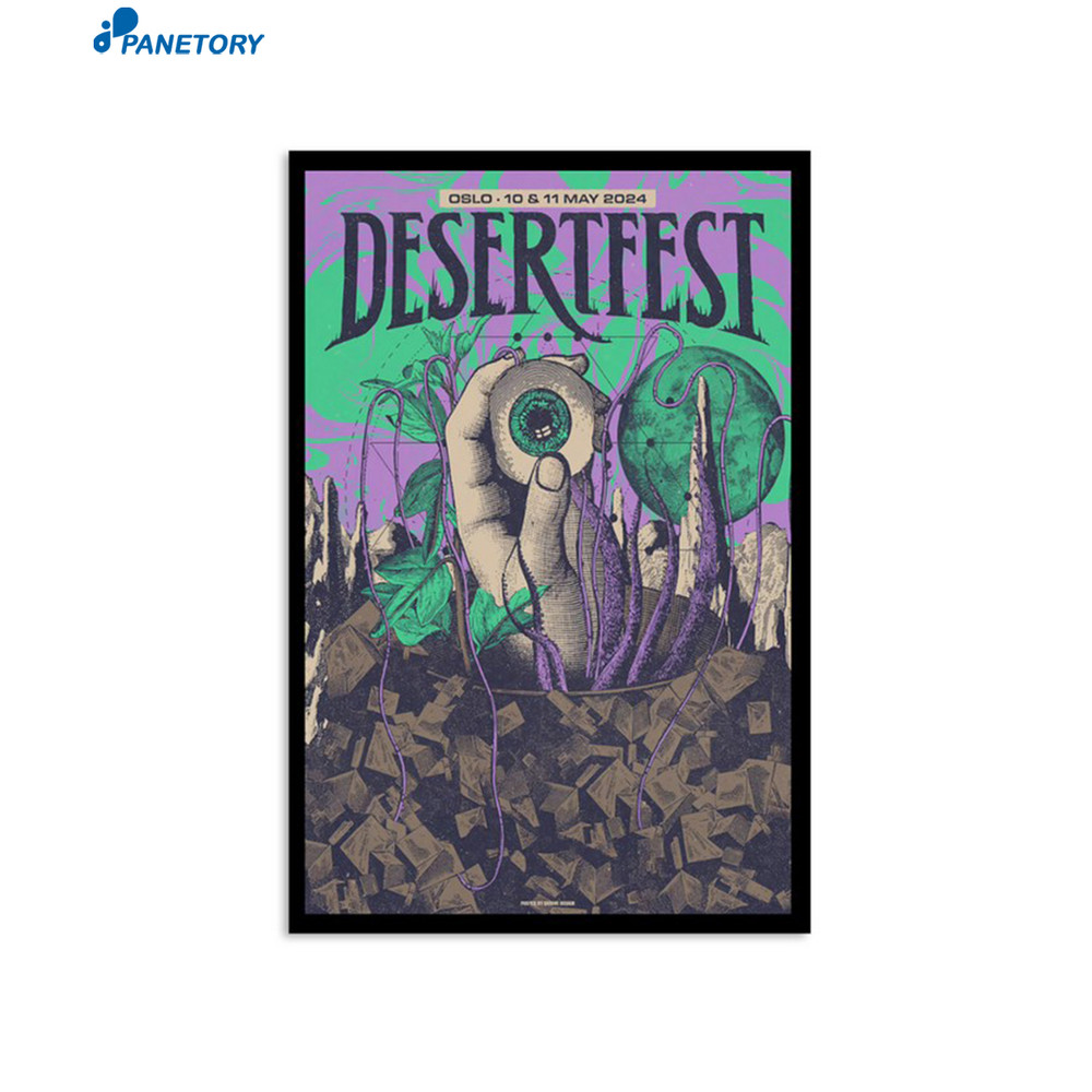 Desertfest Oslo Rockefeller Music Hall Concert May 10 11 2024 Poster.jpg