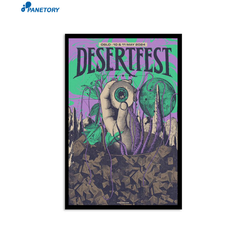 Desertfest Oslo Rockefeller Music Hall Concert May 10 11 2024 Poster.jpg