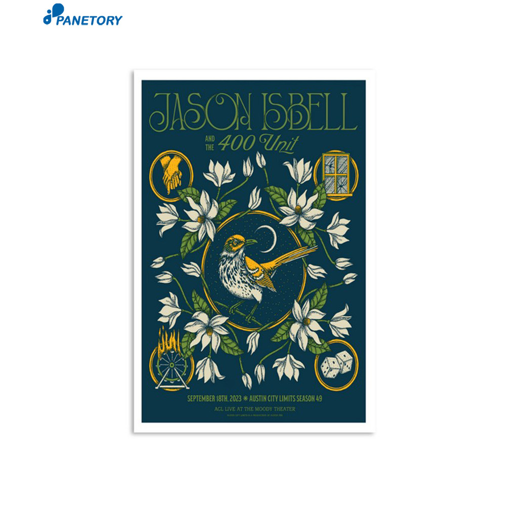 Jason Isbell And The 400 Unit Sept 18 2023 Austin City Limits Poster.jpg