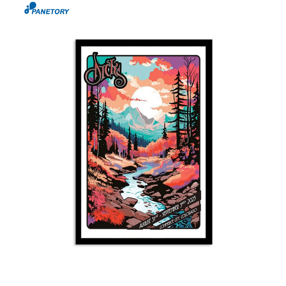 Phish At Dick's Sporting Goods Park Commerce City Co Aug 2023 Poster.jpg