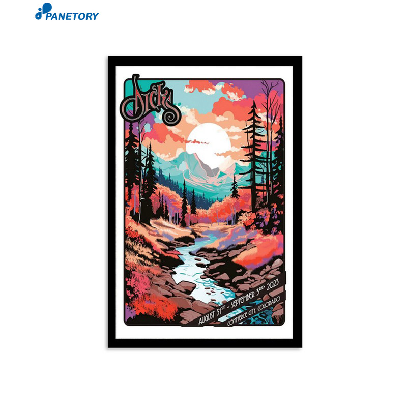 Phish At Dick's Sporting Goods Park Commerce City Co Aug 2023 Poster.jpg
