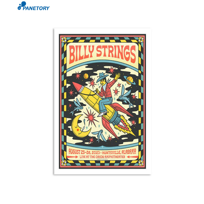 Billy Strings Huntsville The Orion Amphitheater August 25 2023 Poster.jpg