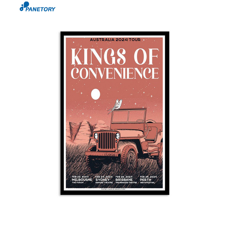 Kings Of Convenience Feb 26 2024 The Princess Theatre Brisbane Poster.jpg