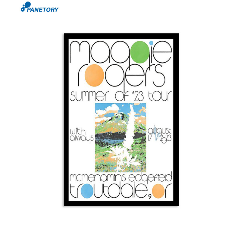 Maggie Rogers Mcmenamins Edgefield Troutdale Or August 17 2023 Poster.jpg