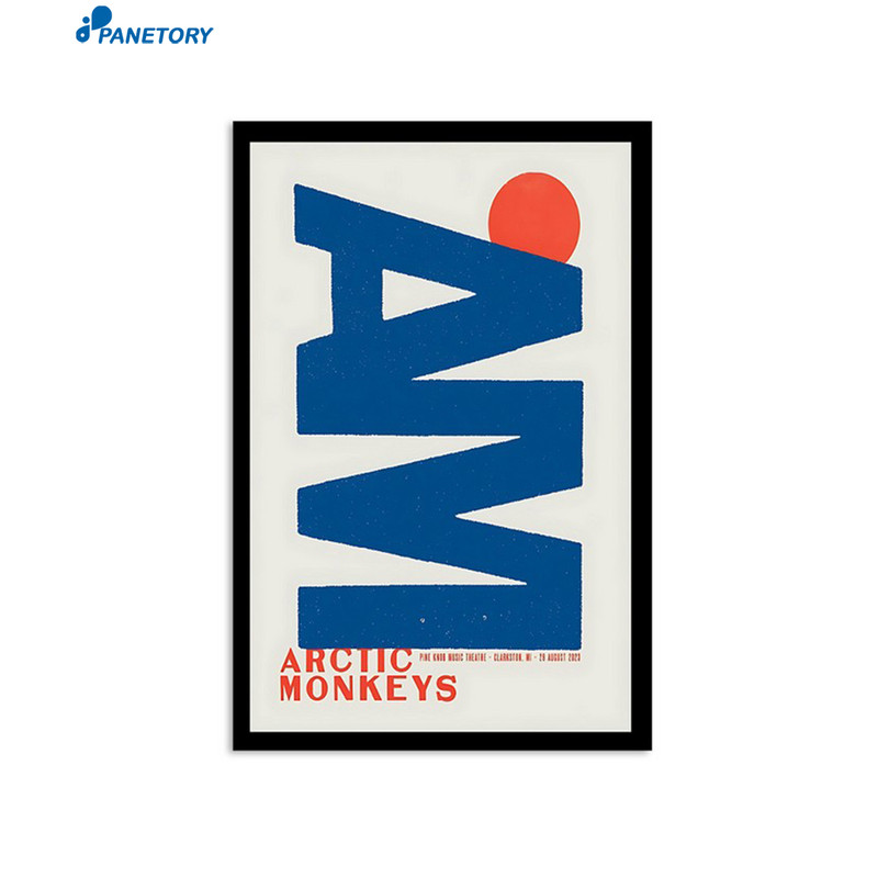 Arctic Monkeys Pine Knob Music Theatre Clarkston Mi Aug 29 2023 Poster.jpg