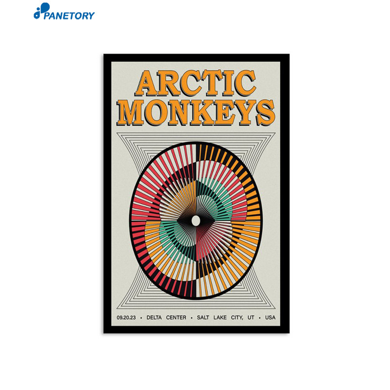 Arctic Monkeys September 20 2023 Delta Center Salt Lake City UT Poster.jpg