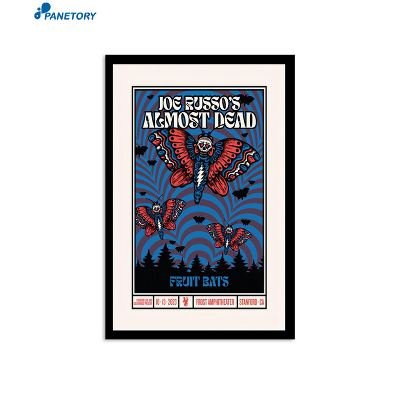 Joe Russo's Almost Dead Stanford Frost Amphitheater Oct 13 2023 Poster.jpg