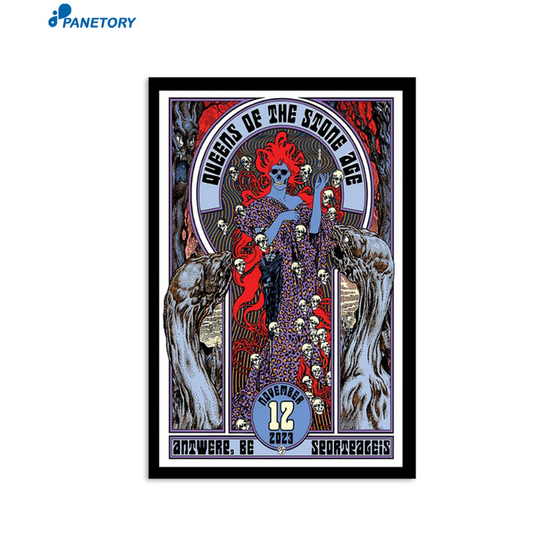 Queens Of The Stone Age Merksem Belgium Sportpaleis Nov 12 2023 Poster.jpg