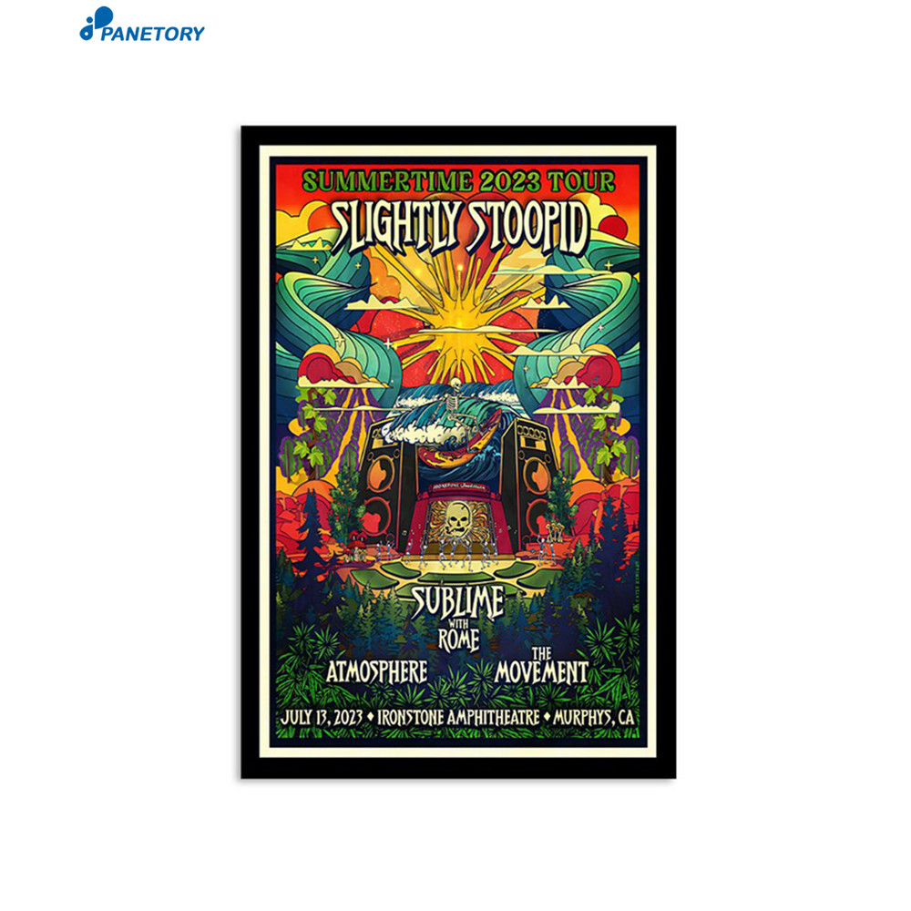 Slightly Stoopid Summertime Ironstone Amphitheatre July 13 2023 Poster.jpg