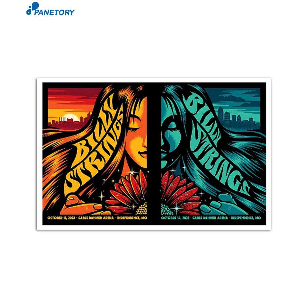 Billy Strings Cable Dahmer Arena Independence Oct 2023 Landscape Poster.jpg