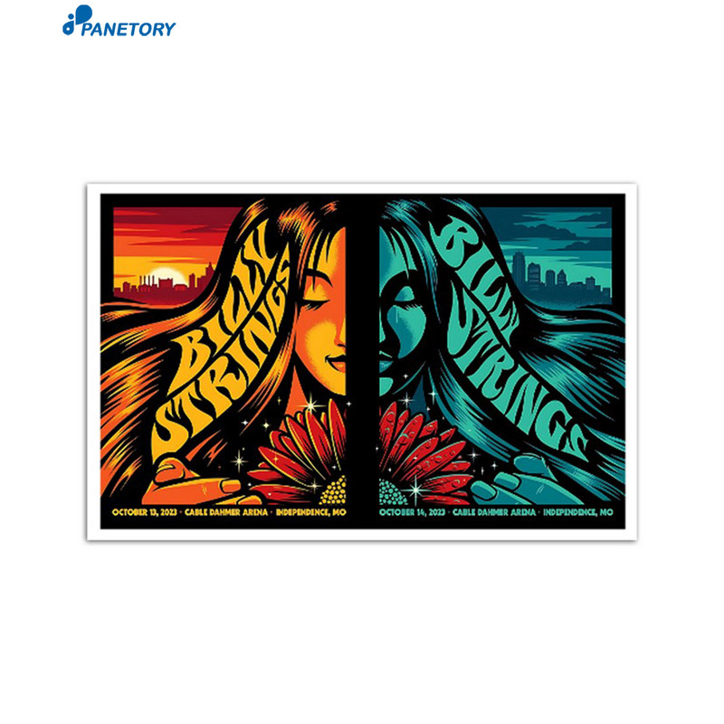 Billy Strings Cable Dahmer Arena Independence Oct 2023 Landscape Poster.jpg