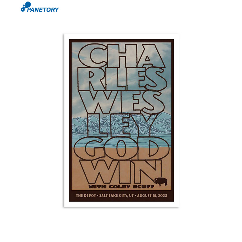 Charles Wesley Godwin The Depot Salt Lake City Ut August 18 2023 Poster.jpg