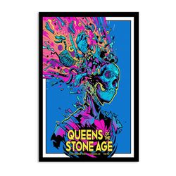 queens of the stone age live at o2 arena london november 15 2023 poster