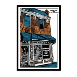 jason isbell and the 400 unit live at brown's island august 8 2023 poster