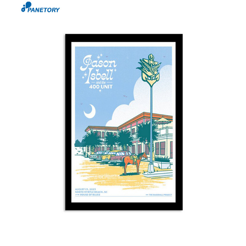 Jason Isbell And The 400 Unit North Myrtle Beach Sc August 13 2023 Poster.jpg