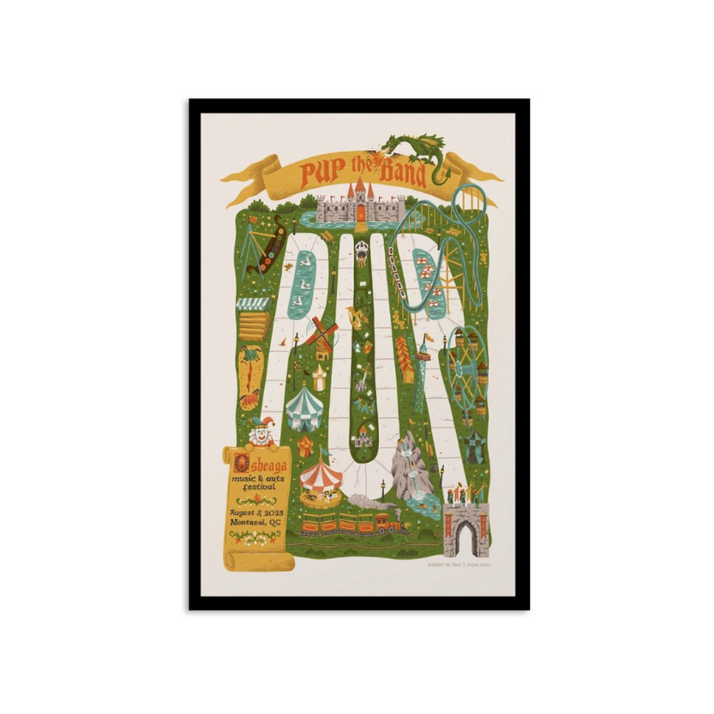 Pup The Band Sheaga Music & Arts Festival Montreal Qc August 5 2023 Poster.jpg