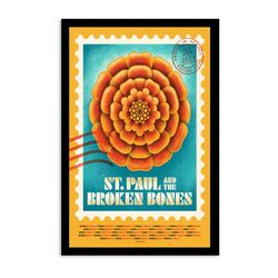 st paul and the broken bones 2023 angels in science fiction tour usa poster