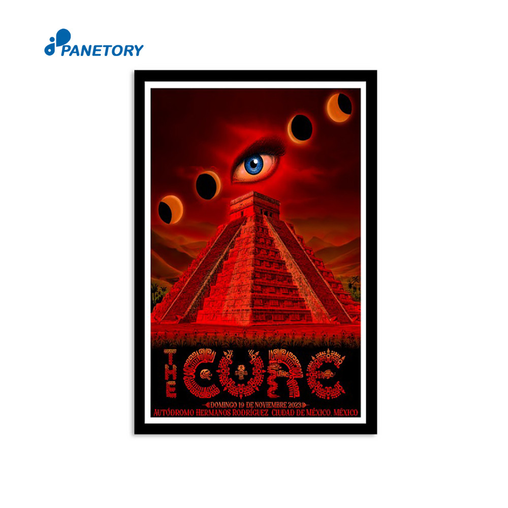 The Cure Autodromo Hermanos Rodriguez Mexico City Mx November 19 2023 Poster.jpg