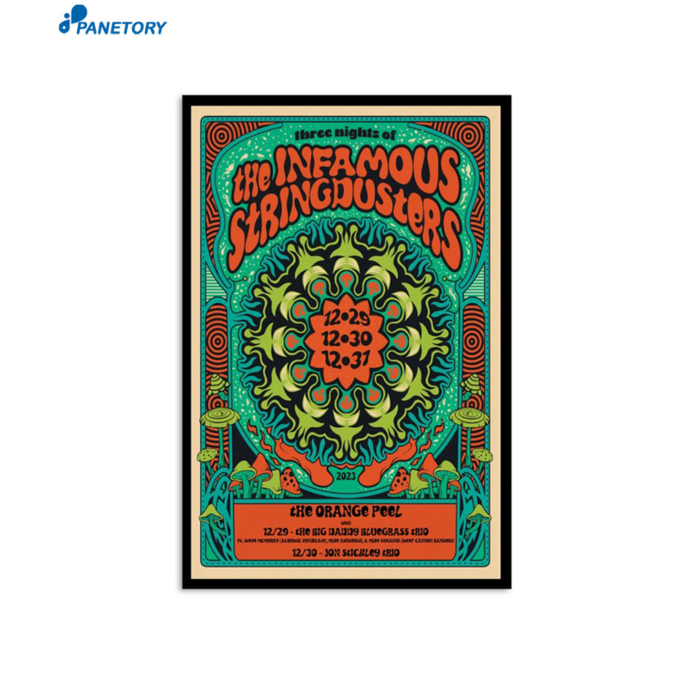 The Infamous Stringdusters The Orange Peel Asheville Nc Event December 29 2023 Poster.jpg