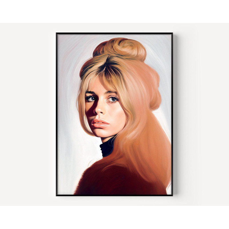 Brigitte Wall Art Brigitte Print Famous Oil Painting Women Portrait Painting Vintage Oil Portrait of Famous Poster-1.jpg