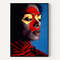 Michael Wall Art Michael Print Famous Photography Man Painting Vintage Photograph Portrait of Famous Colorful Poster of Man.jpg