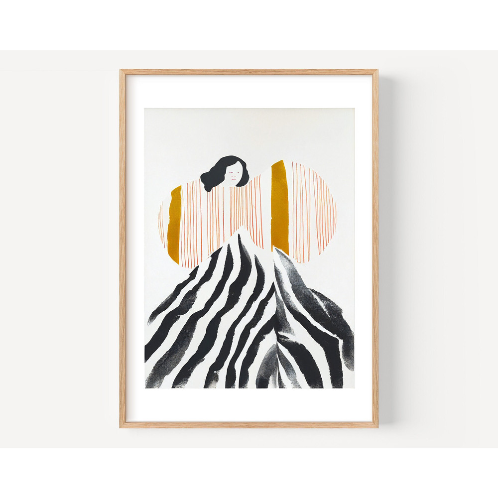 Abstract Woman Art Woman Wall Art Modern Abstract Art Woman Print Wall Art Home Decor, creative woman poster, art print figurative.jpg