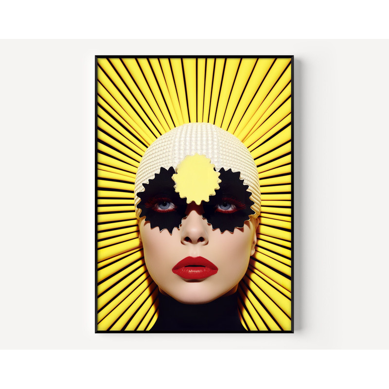 Woman Wall Art Lady Prints Famous Photography Women Painting Vintage Photograph Portrait of Famous Colorful Poster, woman art prints.jpg