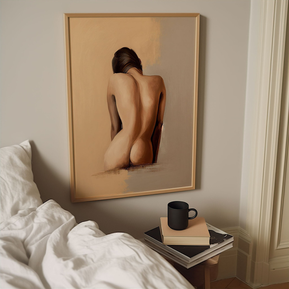 Woman Body Extra Large Wall Art Poster Large Oil Painting Female Power Portrait Modern Wall Art Fine Art Print Naked Women art prints.jpg