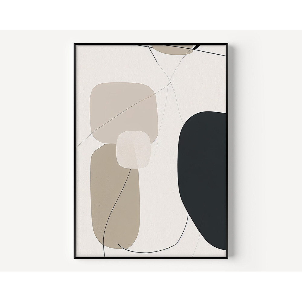 Modern Abstract Print Abstract Art Simple Neutral Painting Simple Abstract Art Minimalist Brush Strokes Modern Line Drawing for kitchen.jpg