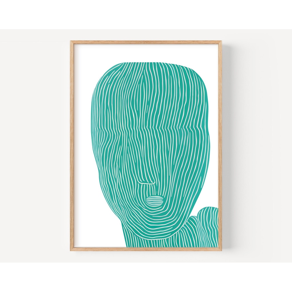 Modern Abstract Print Abstract People Head Art Print Modern Simple Neutral Painting Simple Abstract Posters Minimalist Modern Posters-3.jpg