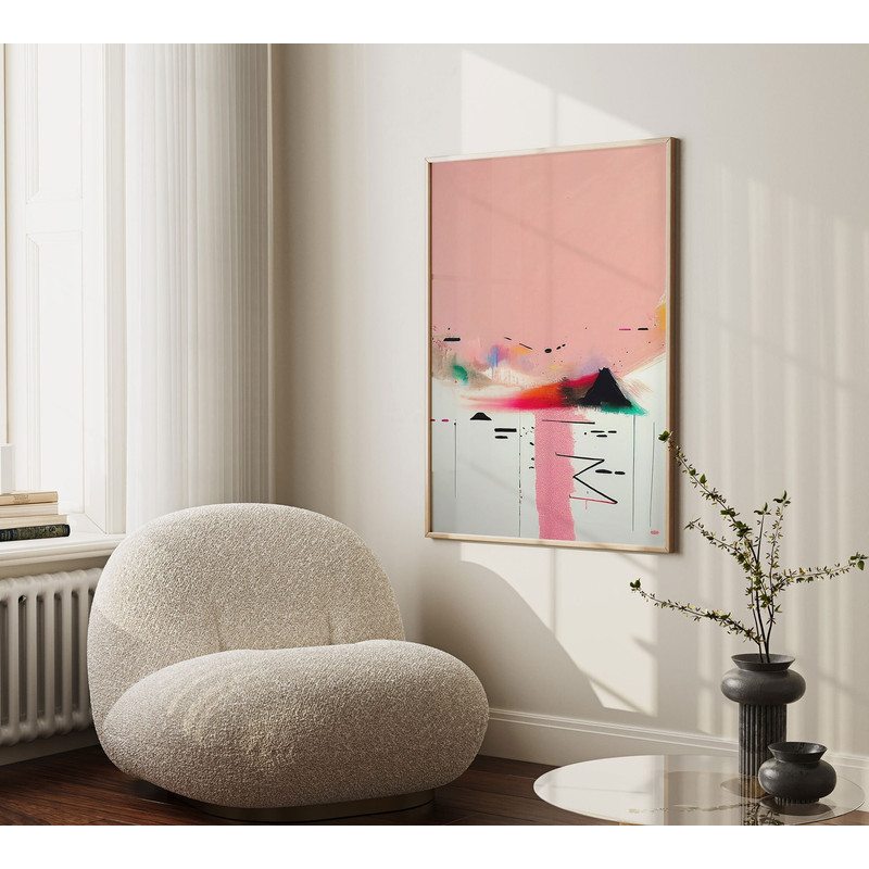 Abstract Wall Art Abstract Print Colorful Modern Art Pastel Wall Art Extra Large Painting multicolored Acrylic Art Print for Living Room.jpg