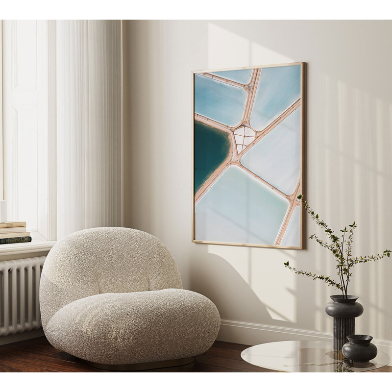 Artful Landscape Painting Salt Lakes Wall Art for Kitchen Trendy Naturalism Wall Art for Her, Extra Large Abstract Artful Nature Painting.jpg