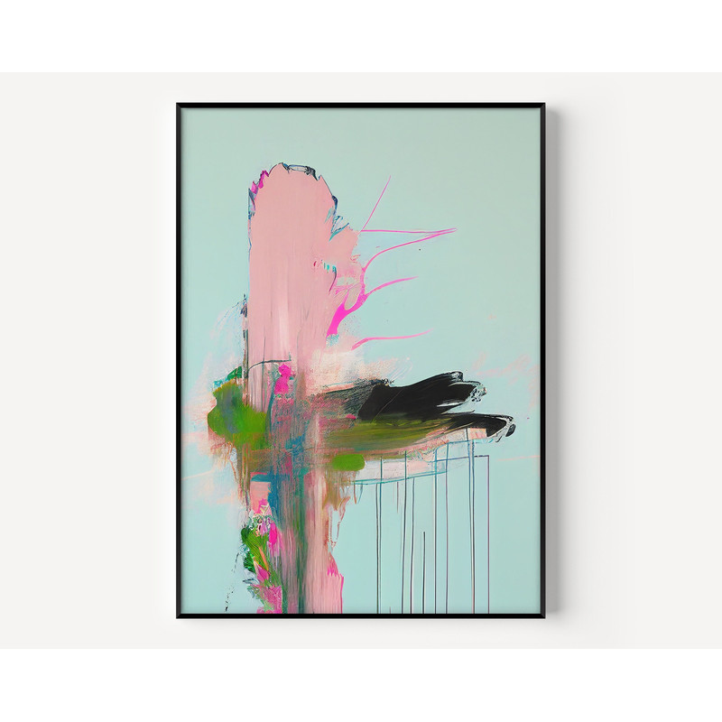 Bright vivid and colorful abstract printing, Funky multicolored abstract art, modern wall art, Modern Simple Art Print Abstract Artful Art.jpg